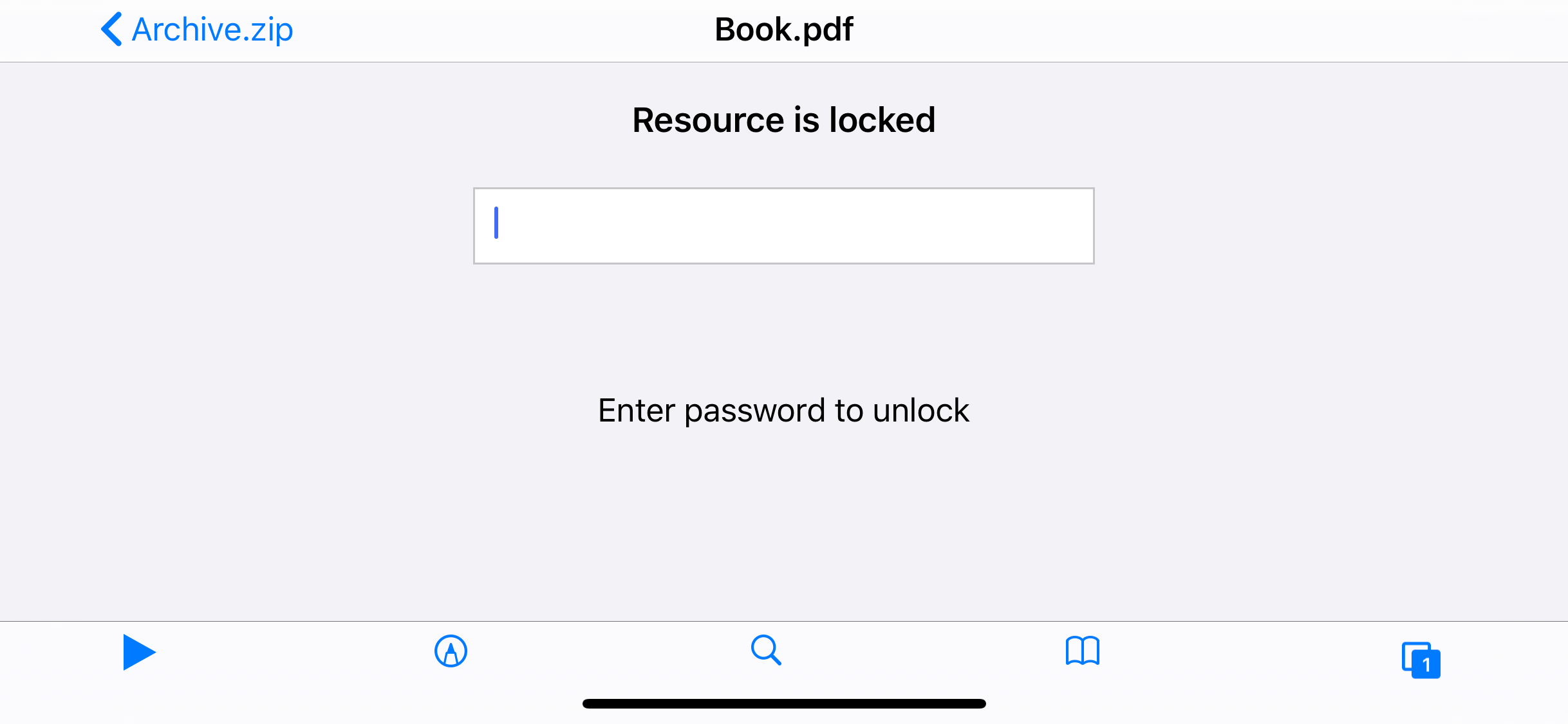 encrypto file open on ipad